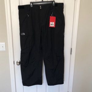Men’s North Face black snow pant szXXL
